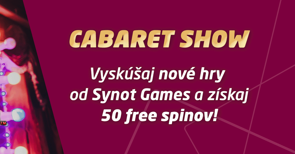 Cabaret show v Synottip kasíne
