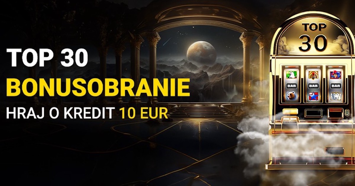 Zahraj si top hry a každý deň získaj kredit až 10 eur vo Fortuna kasíne