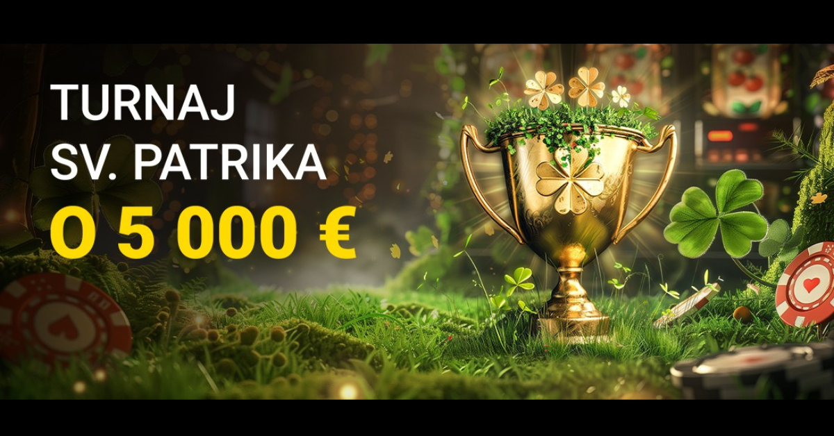 Turnaj svätého Patrika a odmeny za 5 000 € vo Fortune