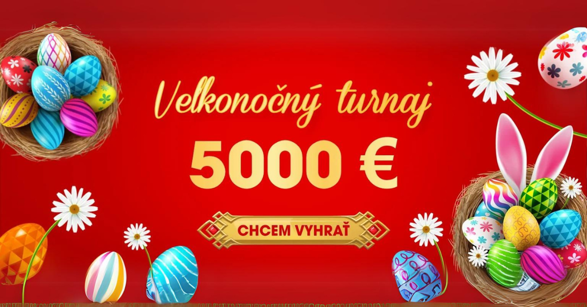 Veľkonočný turnaj o 5000 € v MonacoBet online kasíne