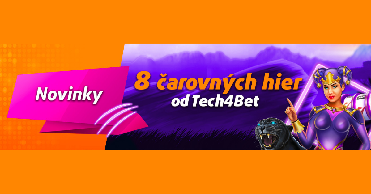 8 nových hier od Tech4Bet v Tipsport kasíne