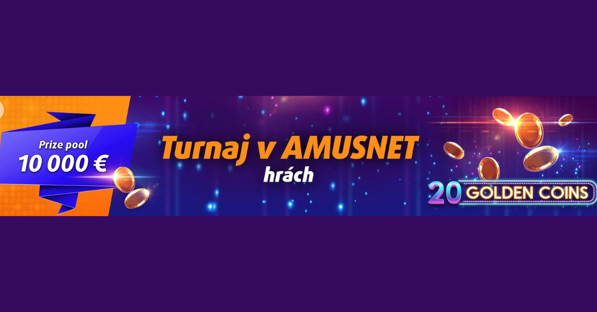 Turnaj v Amusnet hrách o 10 000 EUR v Tipsport kasíne