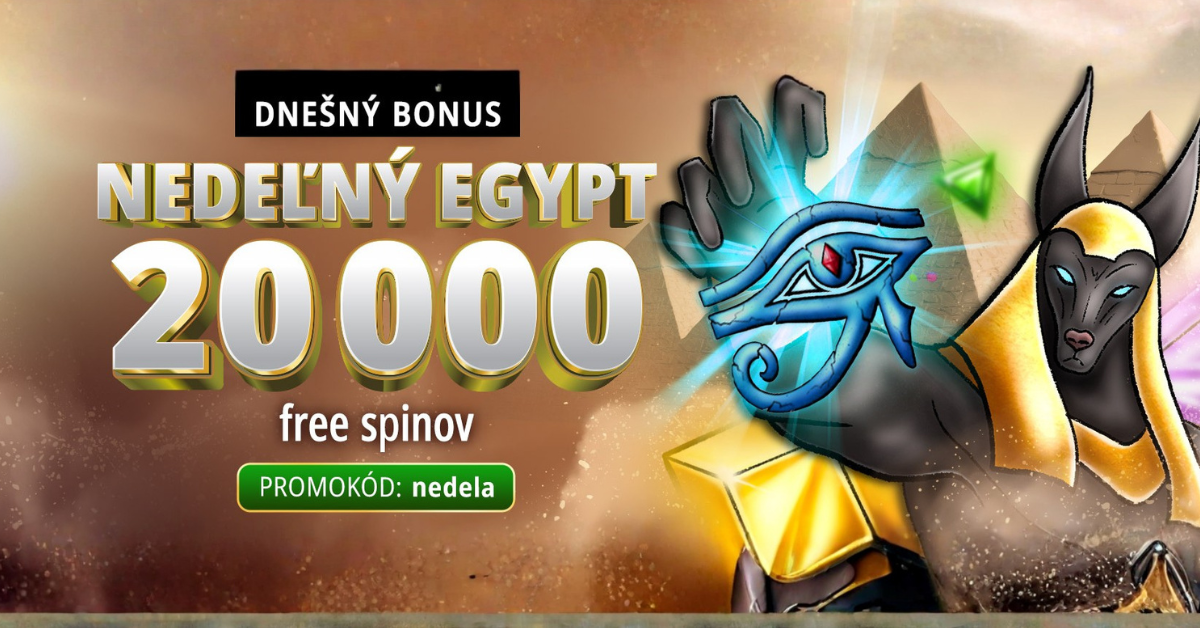 Nedeľný Egypt v MONACObet kasíne