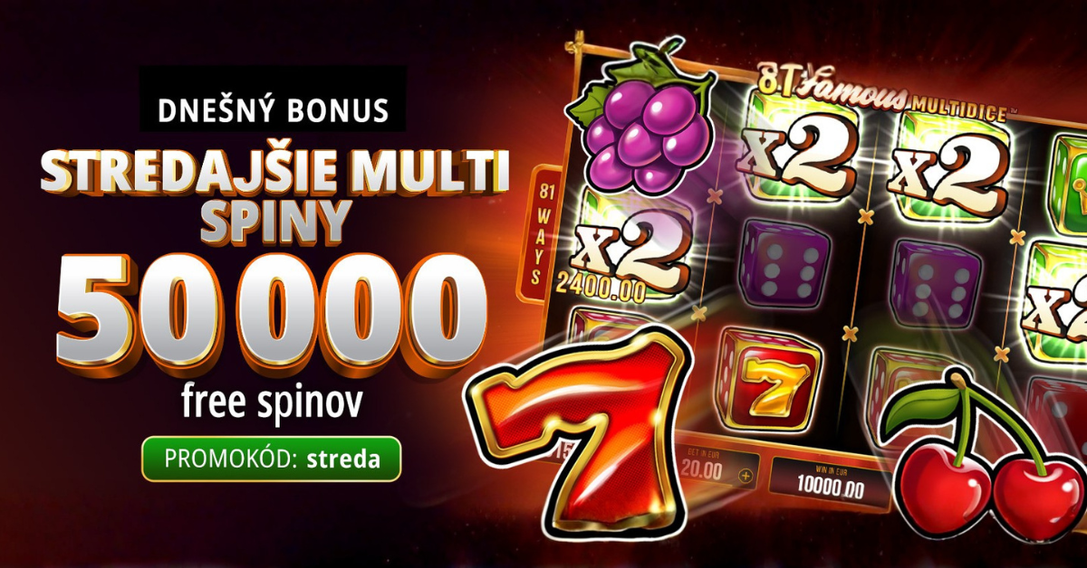 Stredajšie multi spiny v MONACObet online kasíne