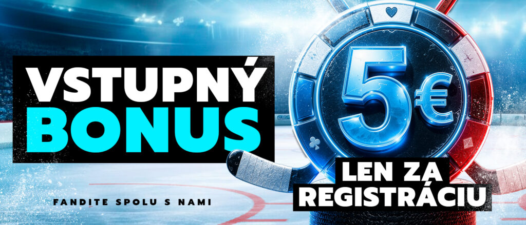 Bonus za registraciu 5 Eur