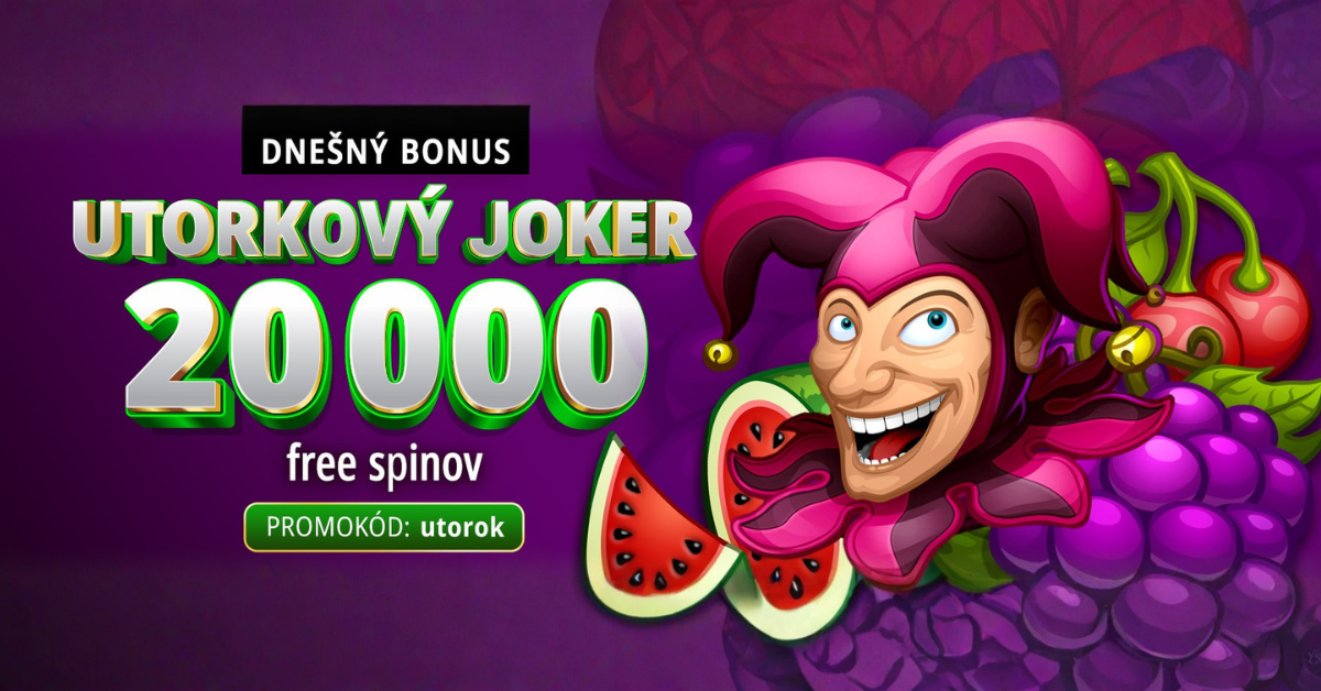 Utorkový Joker v MONACObet kasíne