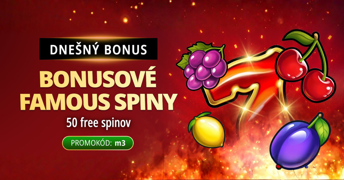 Bonusové Famous spiny v MONACObet online kasíne