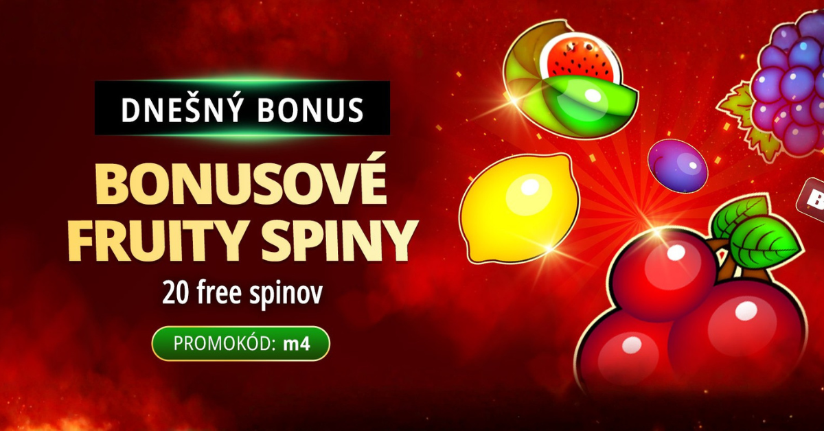 Bonusové Fruity spiny v MONACObet kasíne