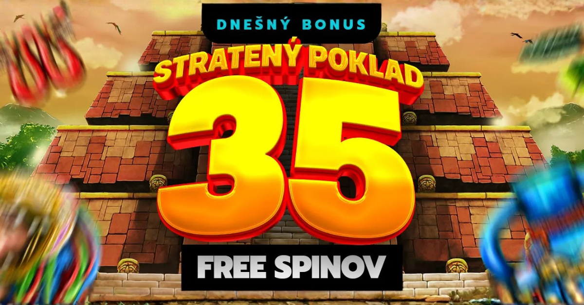 Získaj 35 FS s bonusom Stratený poklad