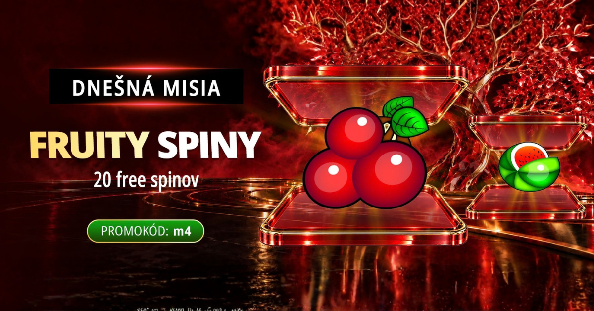 Dnešná misia: Fruity spiny v MONACObet online kasíne